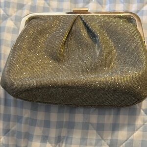 A New Day Elegant Silver Clutch Bag
